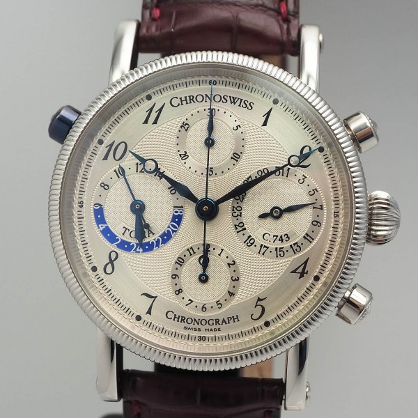 Chronoswiss Tora Chronograph Dual Time GMT CH7423